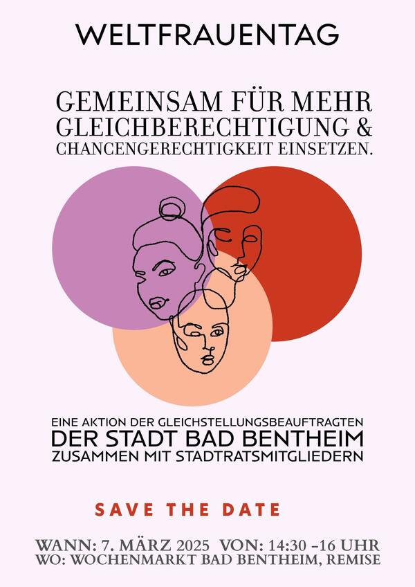 Bild vergr&ouml;&szlig;ern: Weltfrauentag Marktstandaktion