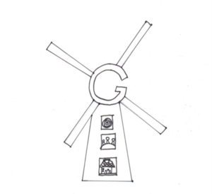 Bild vergr&ouml;&szlig;ern: Gilde-Halle (Logo Nr. 28) Option 1