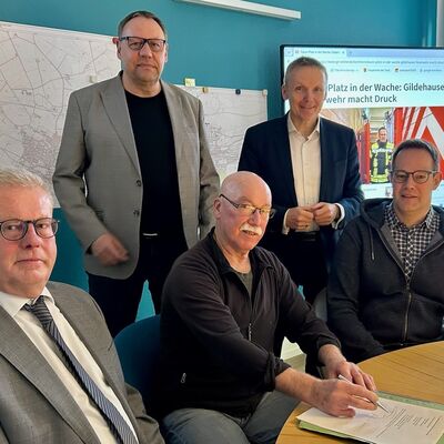 Bild vergr&ouml;&szlig;ern: Zwei Optionen für Feuerwehr-Neubau in Gildehaus