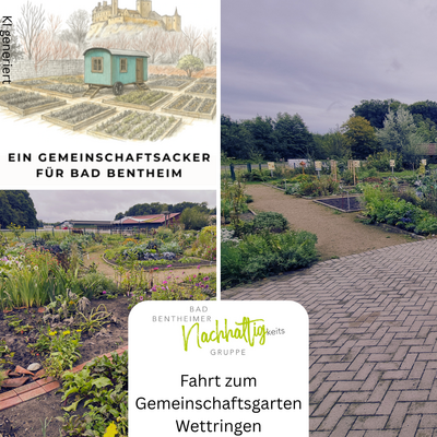 Nachhaltig unterwegs: Tour zum Gemeinschaftsacker Wettringen