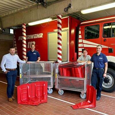 Rollcontainer für die Ortsfeuerwehr Gildehaus