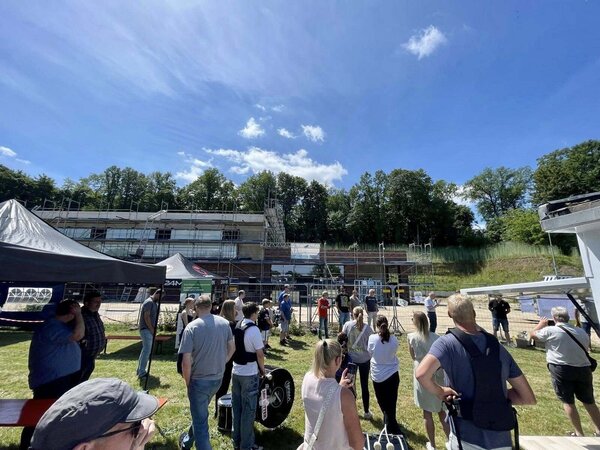 Sportpark Mühlenberg – Eindrücke vom Tag der offenen Baustelle