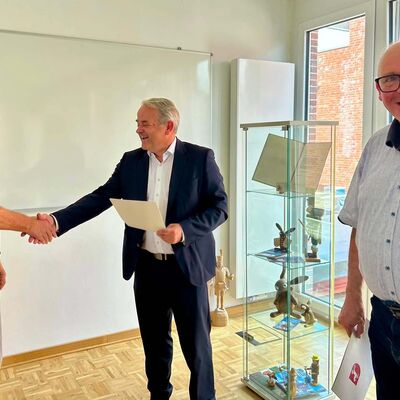 Bild vergr&ouml;&szlig;ern: Neubesetzung des Schiedsamtes