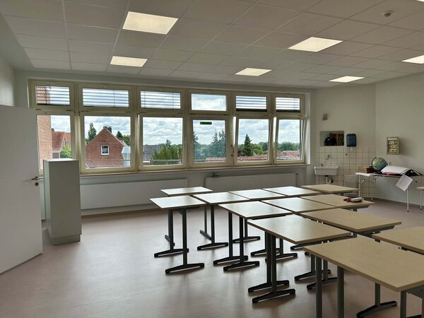 Renovierungsarbeiten an der Realschule