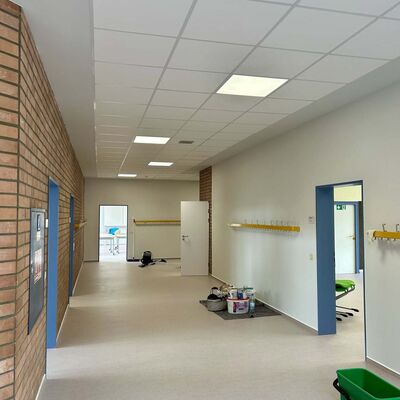 Bild vergr&ouml;&szlig;ern: Renovierungsarbeiten an der Realschule