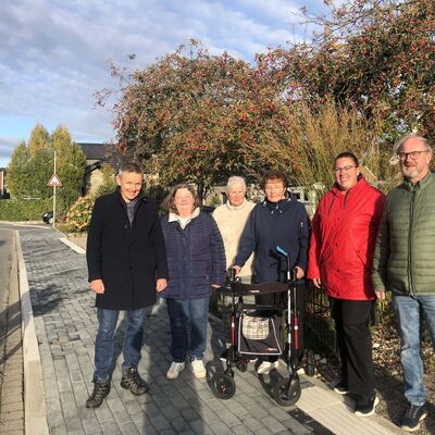 Gehweg am Steinkamp neu gebaut