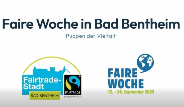 Bild vergr&ouml;&szlig;ern: Faire Woche in Bad Bentheim – Puppen der Vielfalt